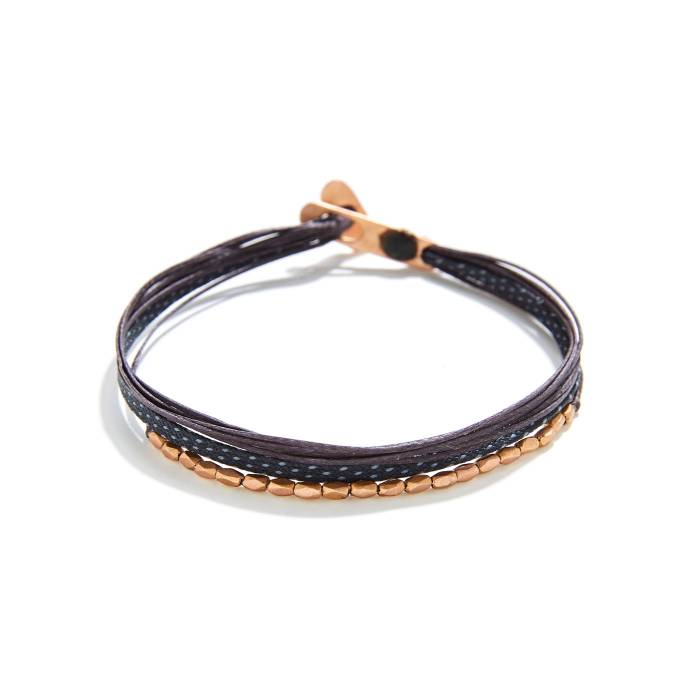 7 CORDS WITH SMALL BEADS